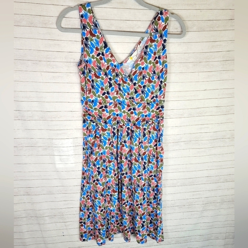 Boden Multicolor Floral Dress
